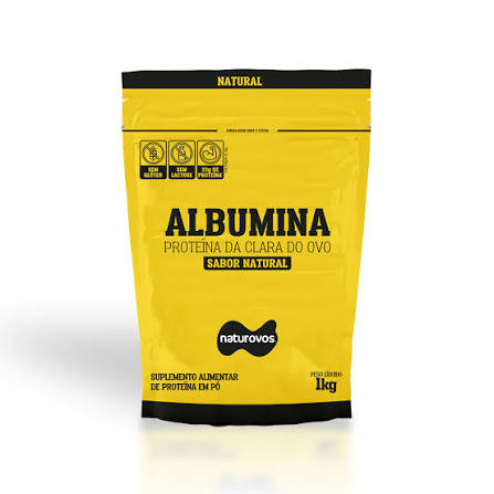Albumina Sabor Natural Bag 1kg