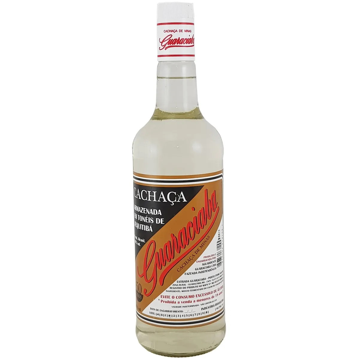 CACHACA GUARACIABA PRATA 1LT