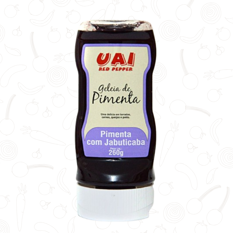 Geleia de Pimenta com Jabuticaba Uai 260g