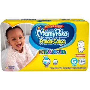 MammyPoko Fralda-Calça Tamanho G - 30 fraldas