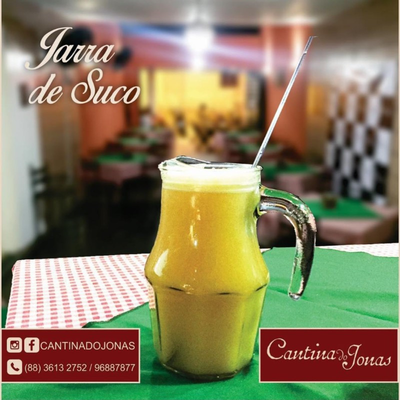 (Cód. 297) suco de fruta (jarra)