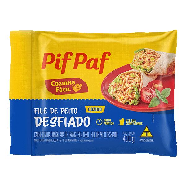 FILE DE PEITO DESFIADO PIF PAF 400G