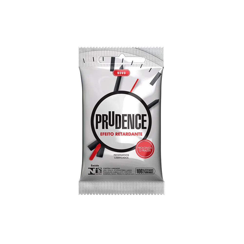 PRESERVATIVO PRUDENCE RETARDANTE C/3UN