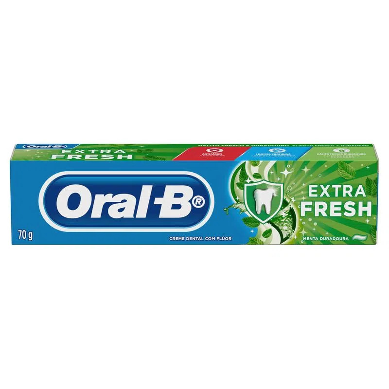 CREME DENTAL ORAL-B EXTRA FRESH 70G
