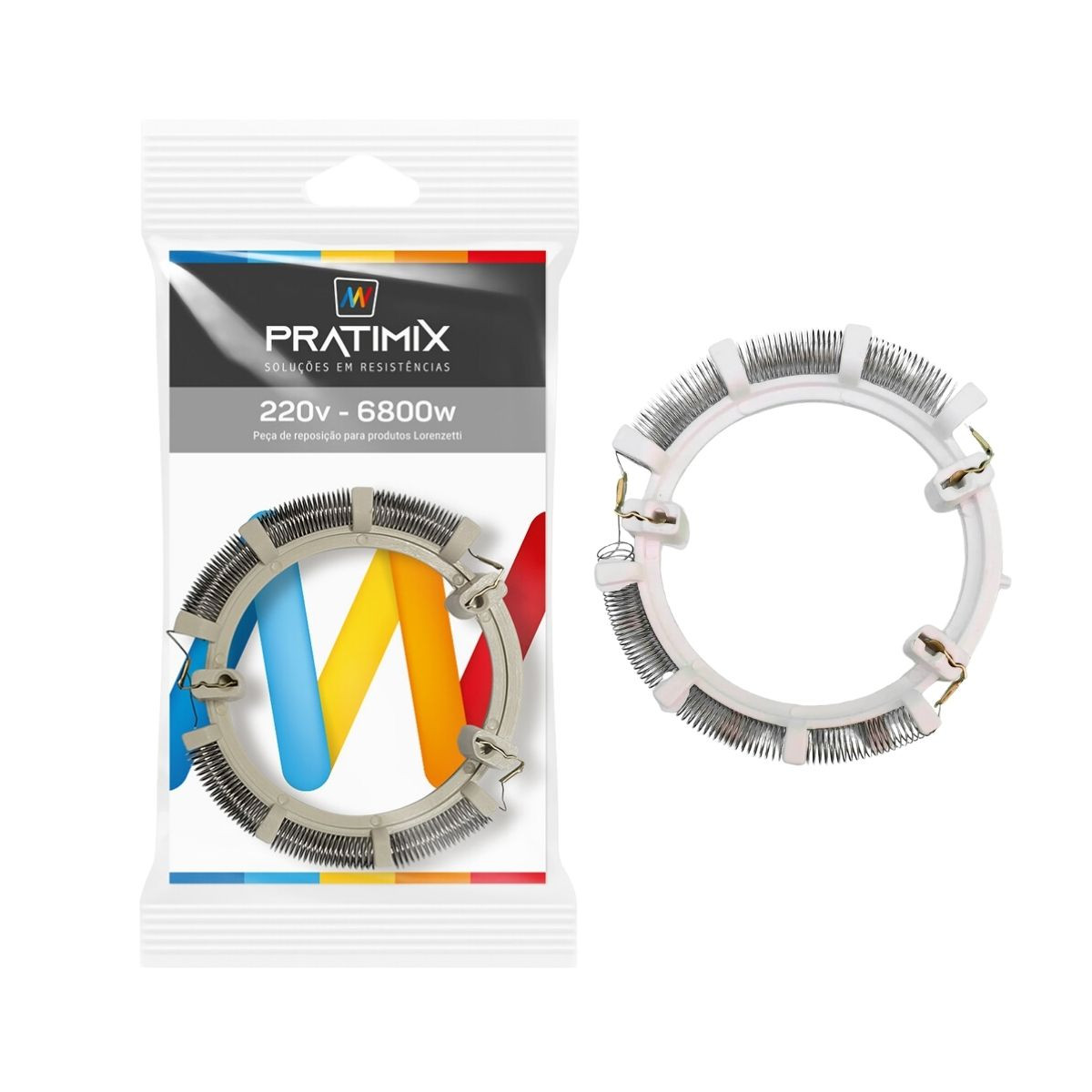 Resistência Pratimix Bella Ducha 4T 6800w 220v