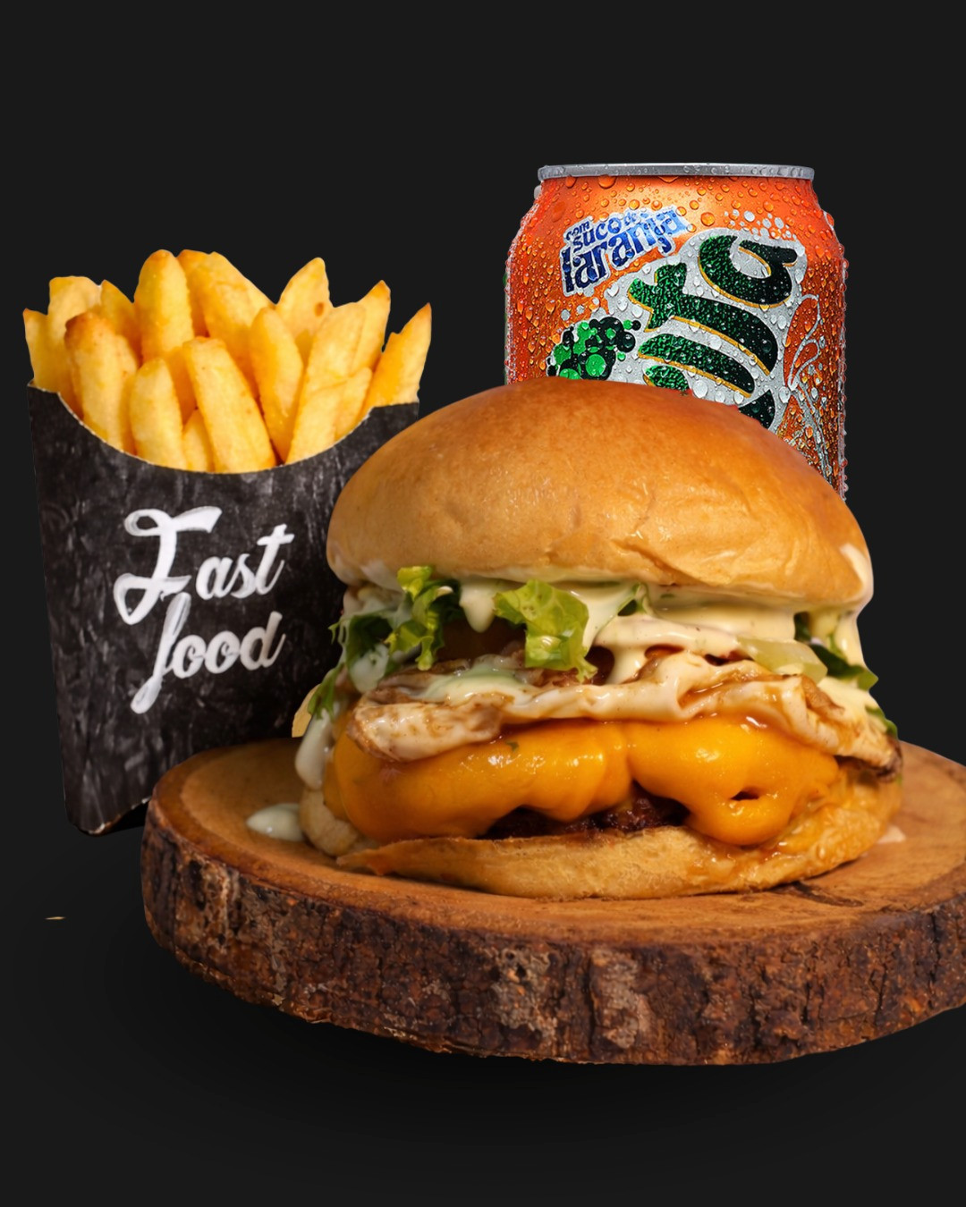 COMBO BURGUER CHEDDAR