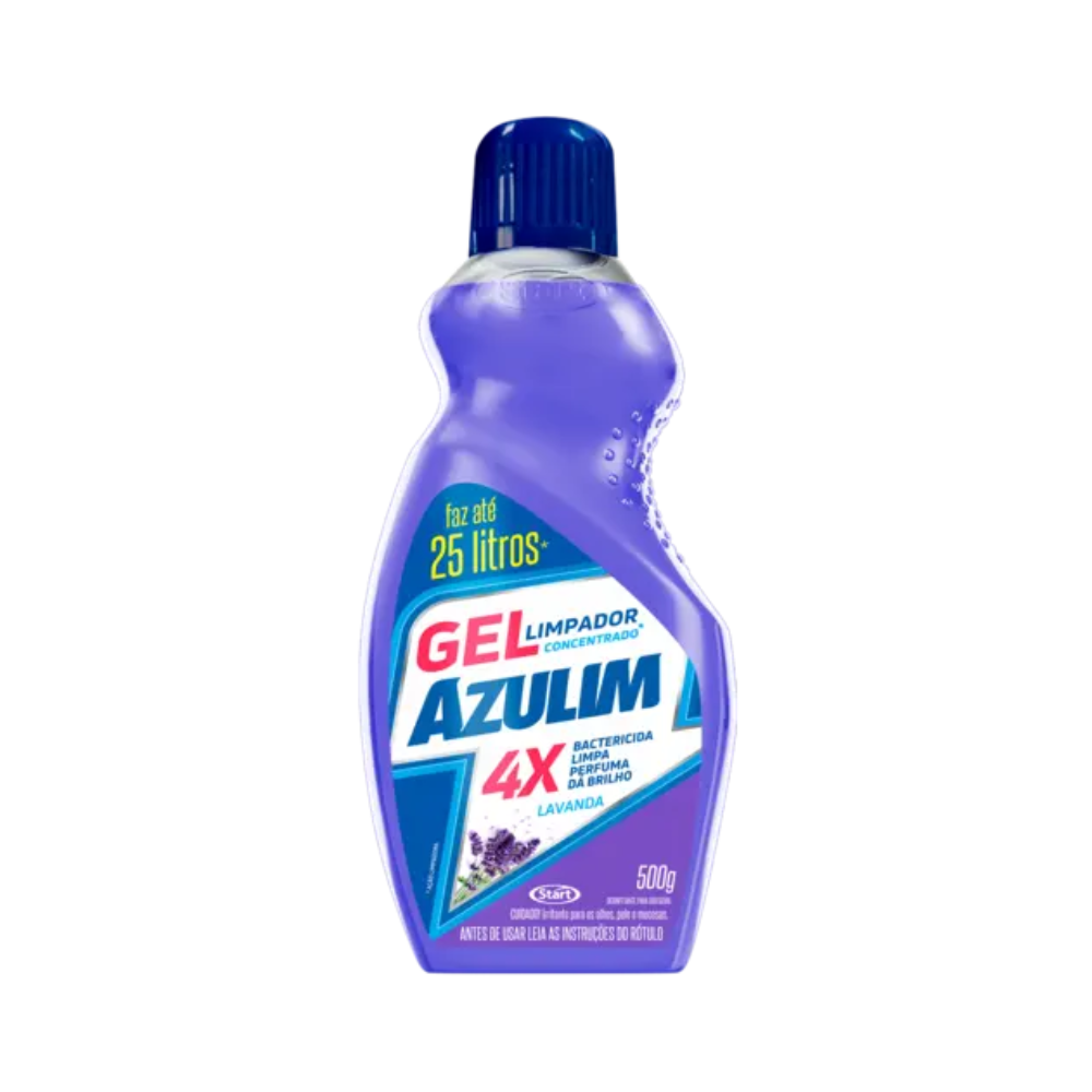 LIMPADOR GEL AZULIM 500G LAVANDA