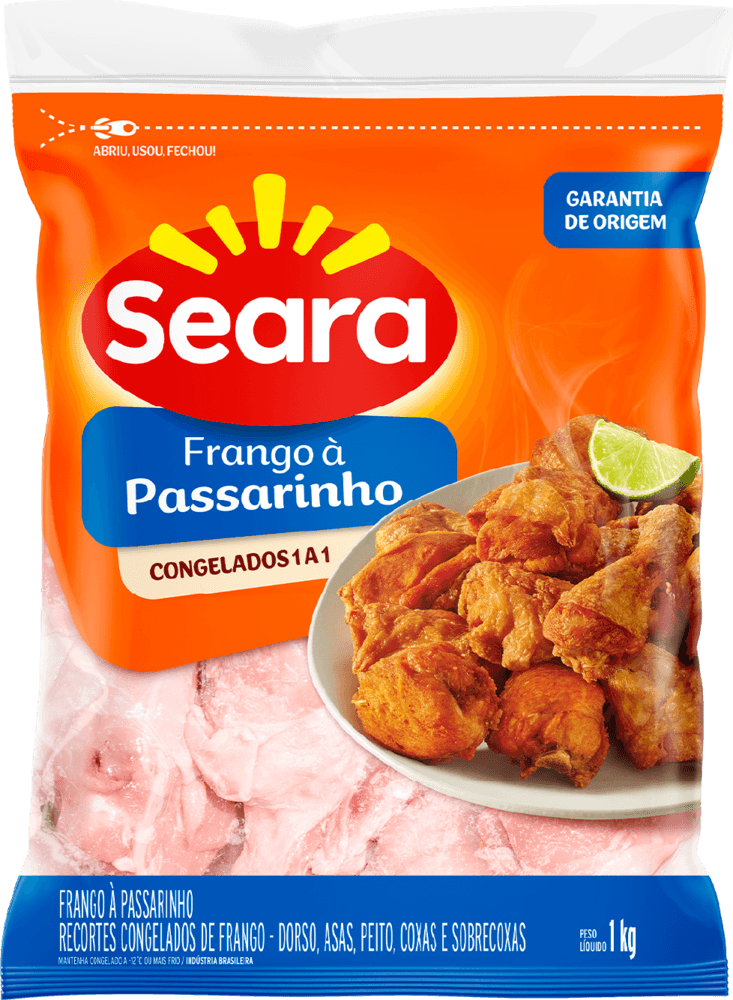 Frango a Passarinho Seara 1kg