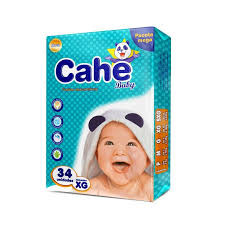 FRALDA CAHE BABY XG C/34