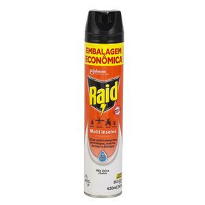 INSETICIDA RAID MULTI INSETOS SPRAY 420ML