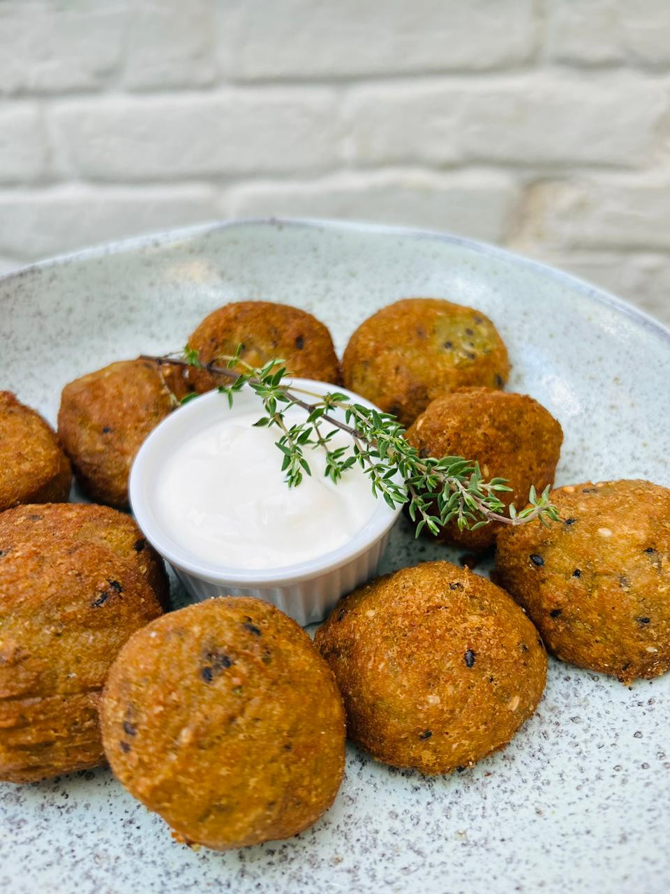 Falafel de grão de bico