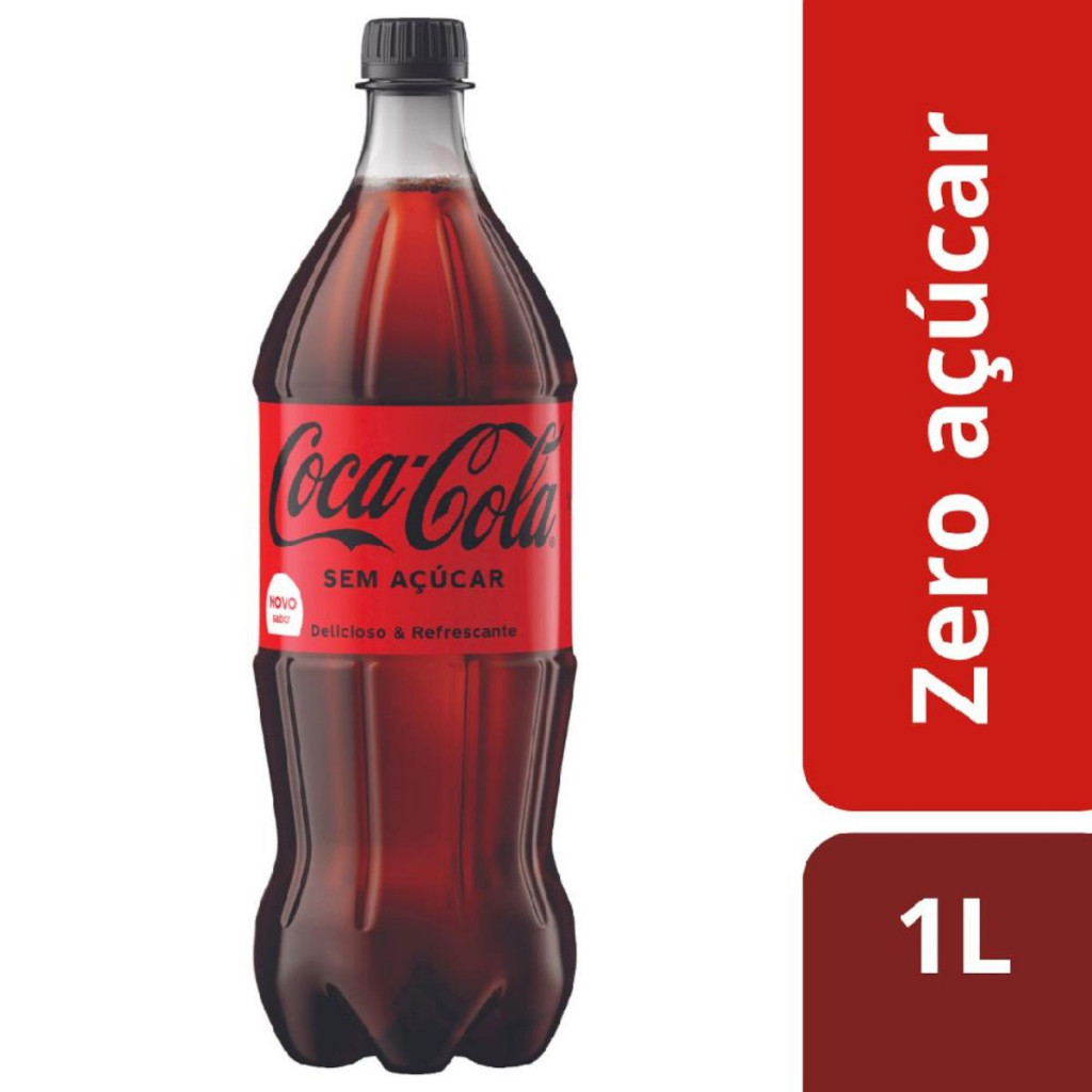 COCA COLA ZERO 1LT REFRIGERANTE