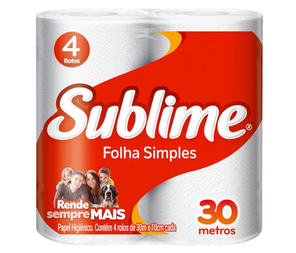 Papel Hig Sublime 30m Fs C/4 Neutro