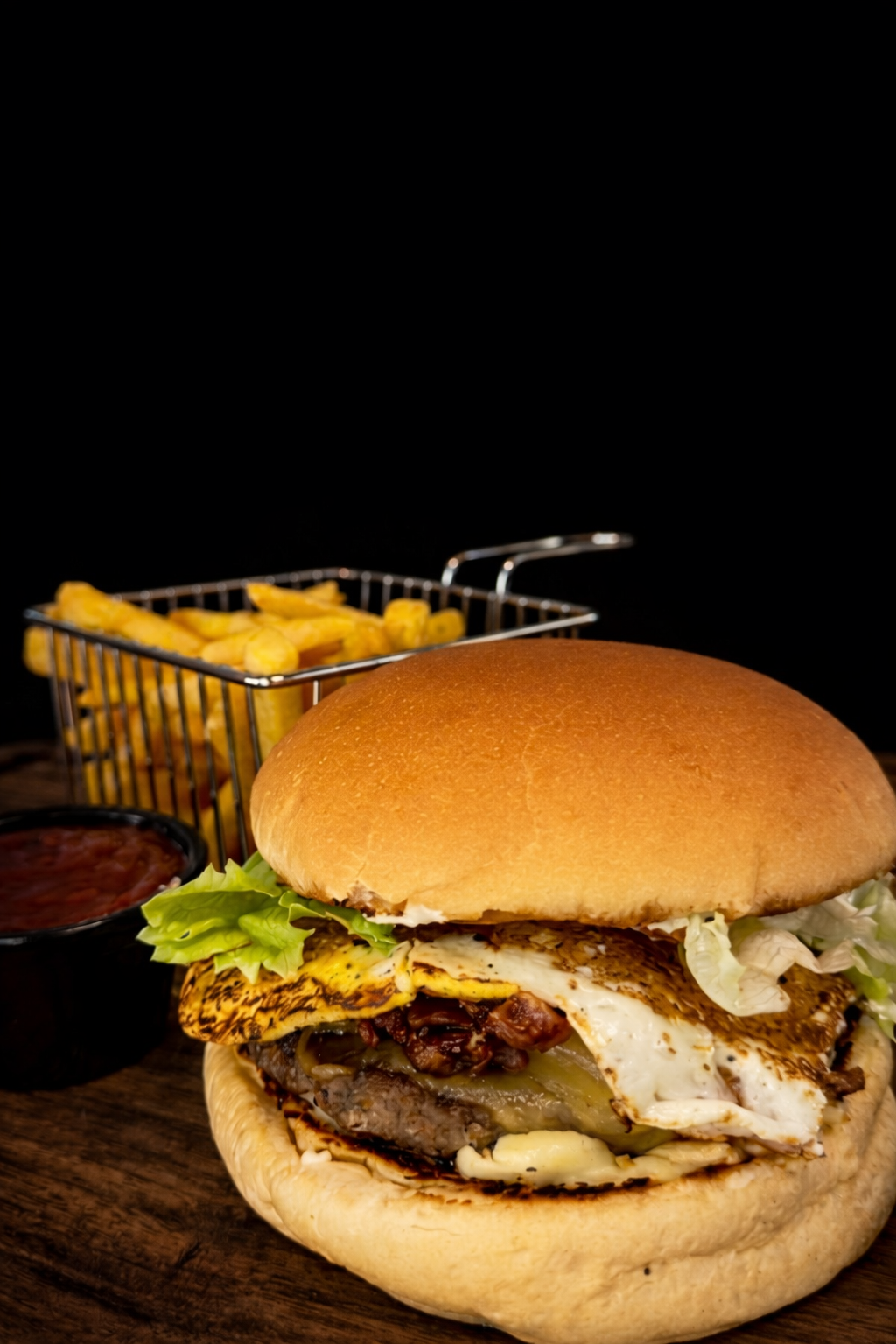 Santo podrão + batata frita