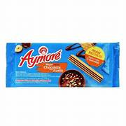 BISCOITO WAFER CHOCOLATE E AVELA AYMORE 105G