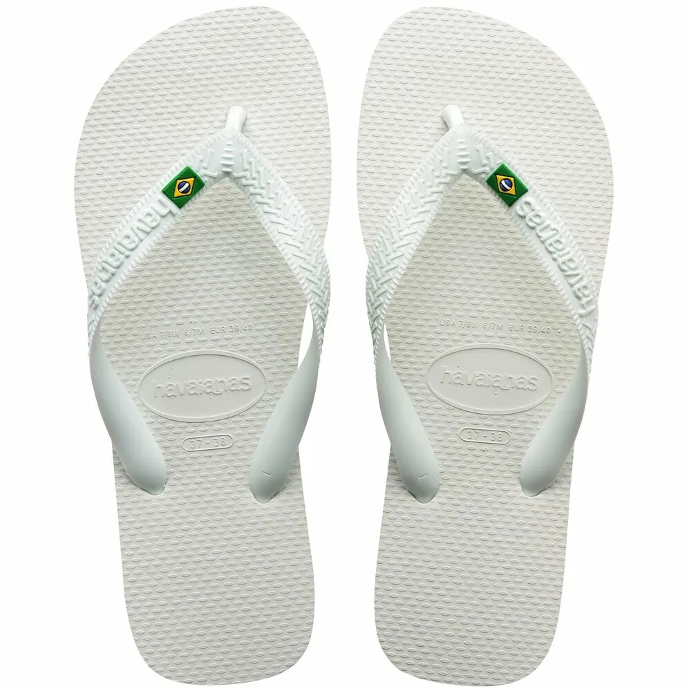 HAVAIANAS BRASIL BRANCO 43/44