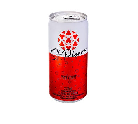 ST. PIERRE RED MINT 270ML- LATA