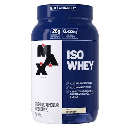 Whey Iso Max T Baunilha Pt 900g