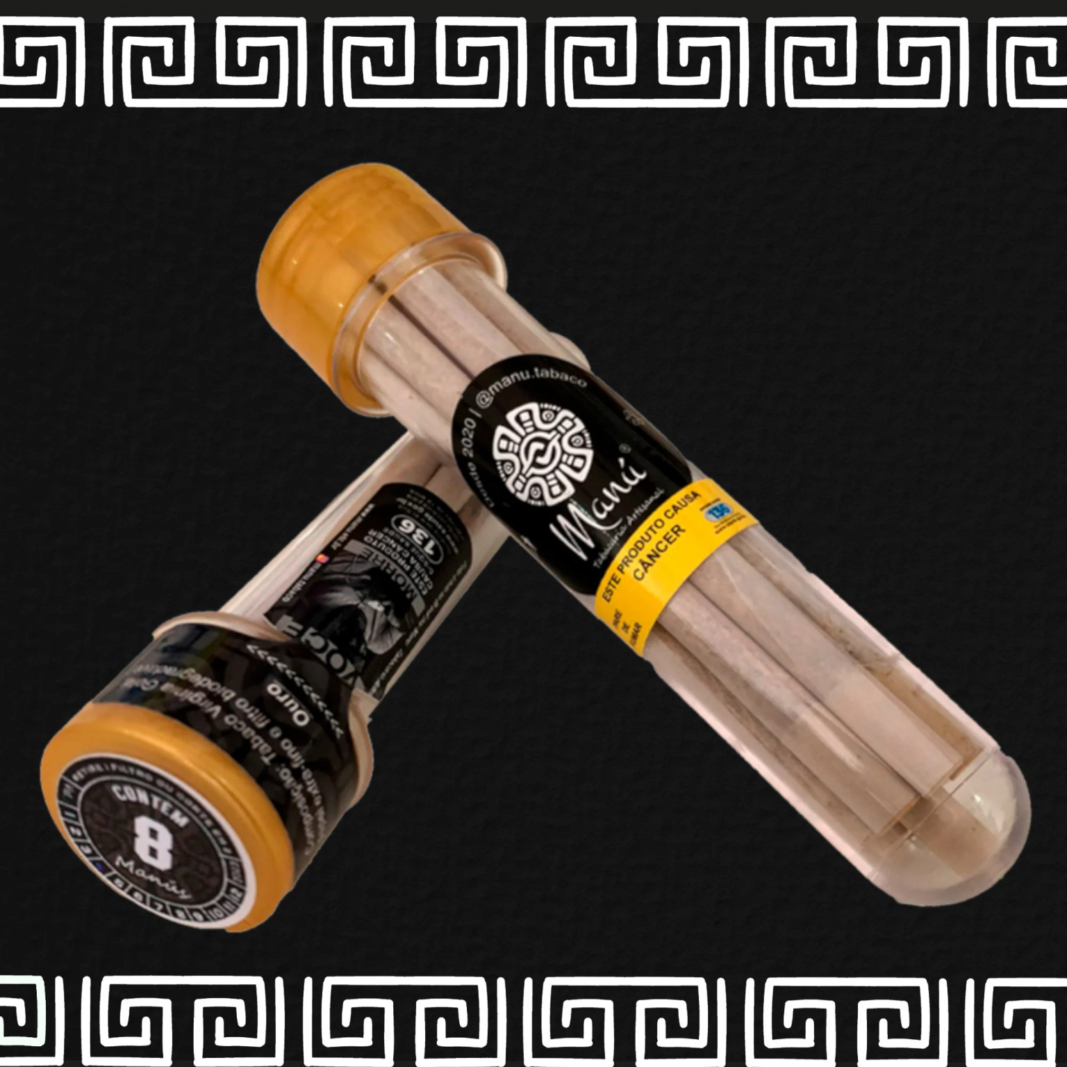 Tabaco Ouro Tubete (Manu) 08un