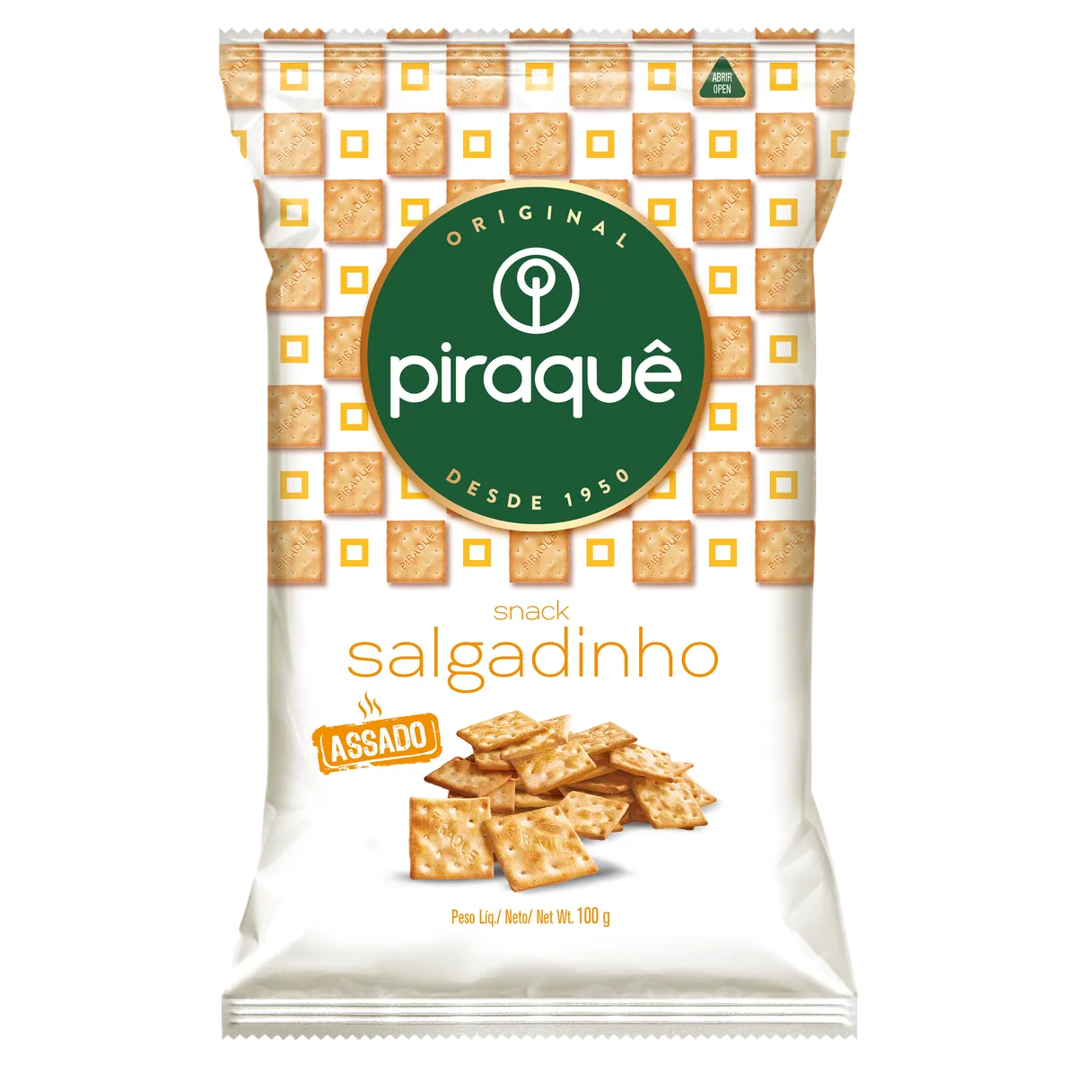 Biscoito Piraque Salgadinho 100g