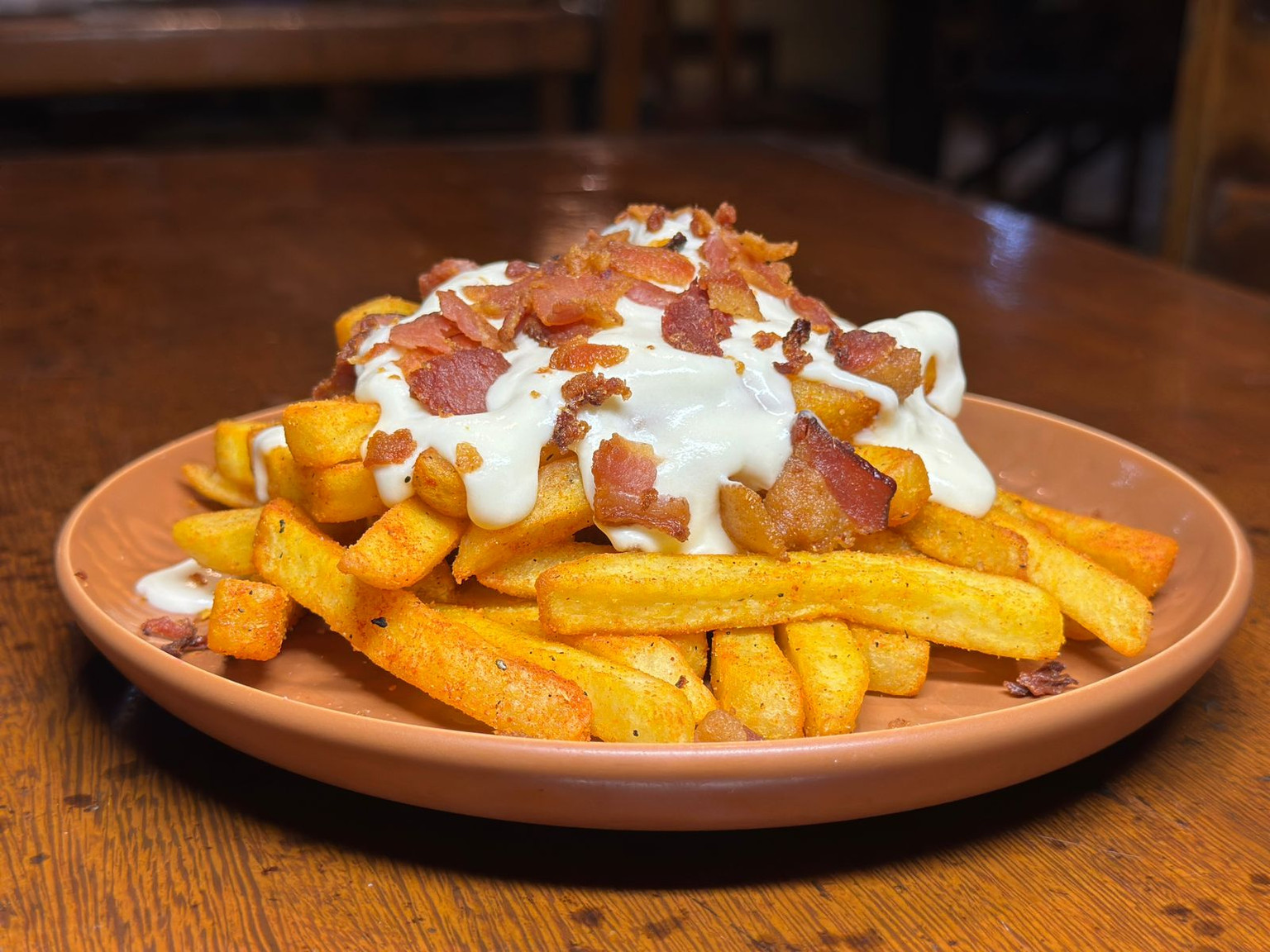 Batata frita recheada