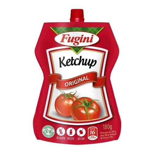 Ketchup Tradicional Fugini 180g