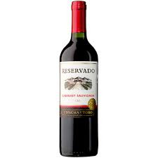  RESERVADO CONCHA Y TORO CABERNET SUAVIGNON 750ML