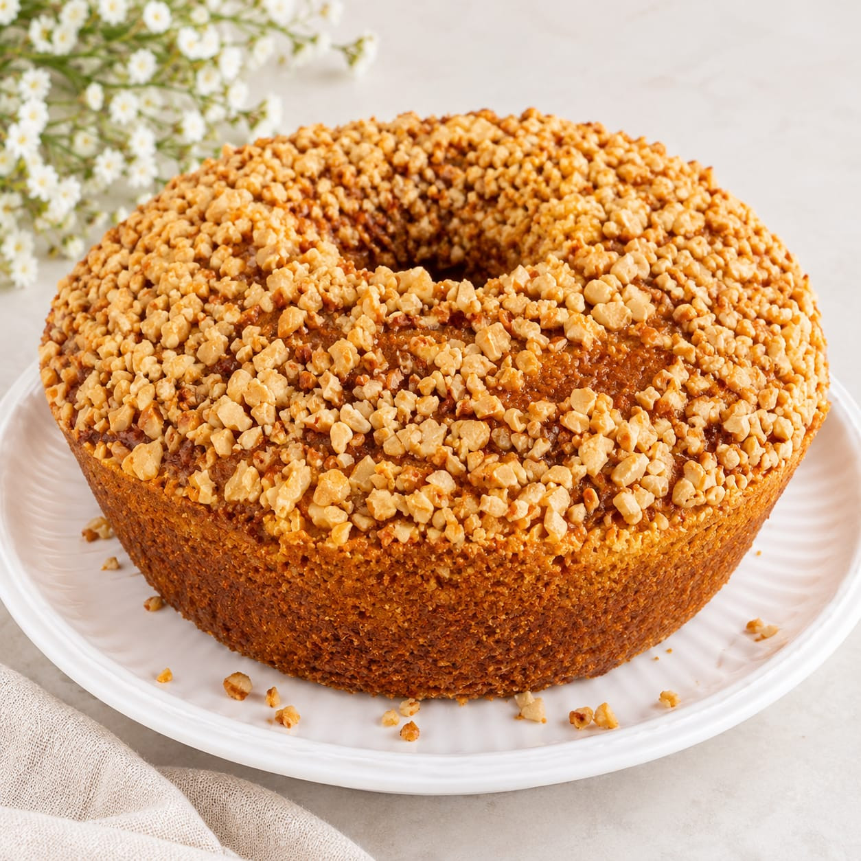 BOLO DE AMENDOIM 1KG