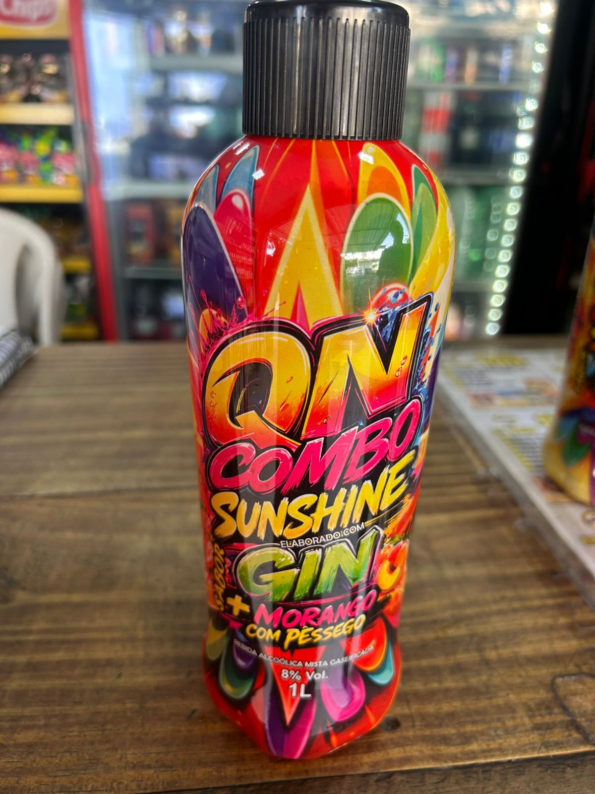 QN COMBO GIN MORANGO COM PÊSSEGO