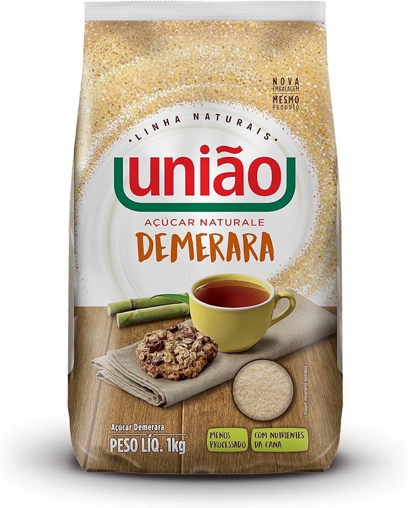 AÇUCAR UNIÃO NATURALE DEMERARA 1KG