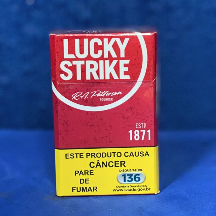 LUCKY STRIKE PATTERSON RED