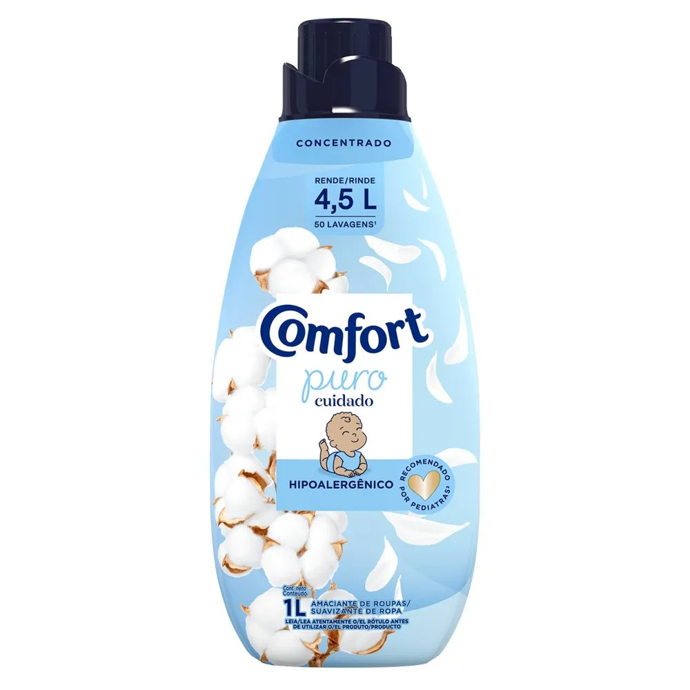 AMACIANTE COMFORT PURO CUIDADO HIPOALERGÊNICO 1,5 L