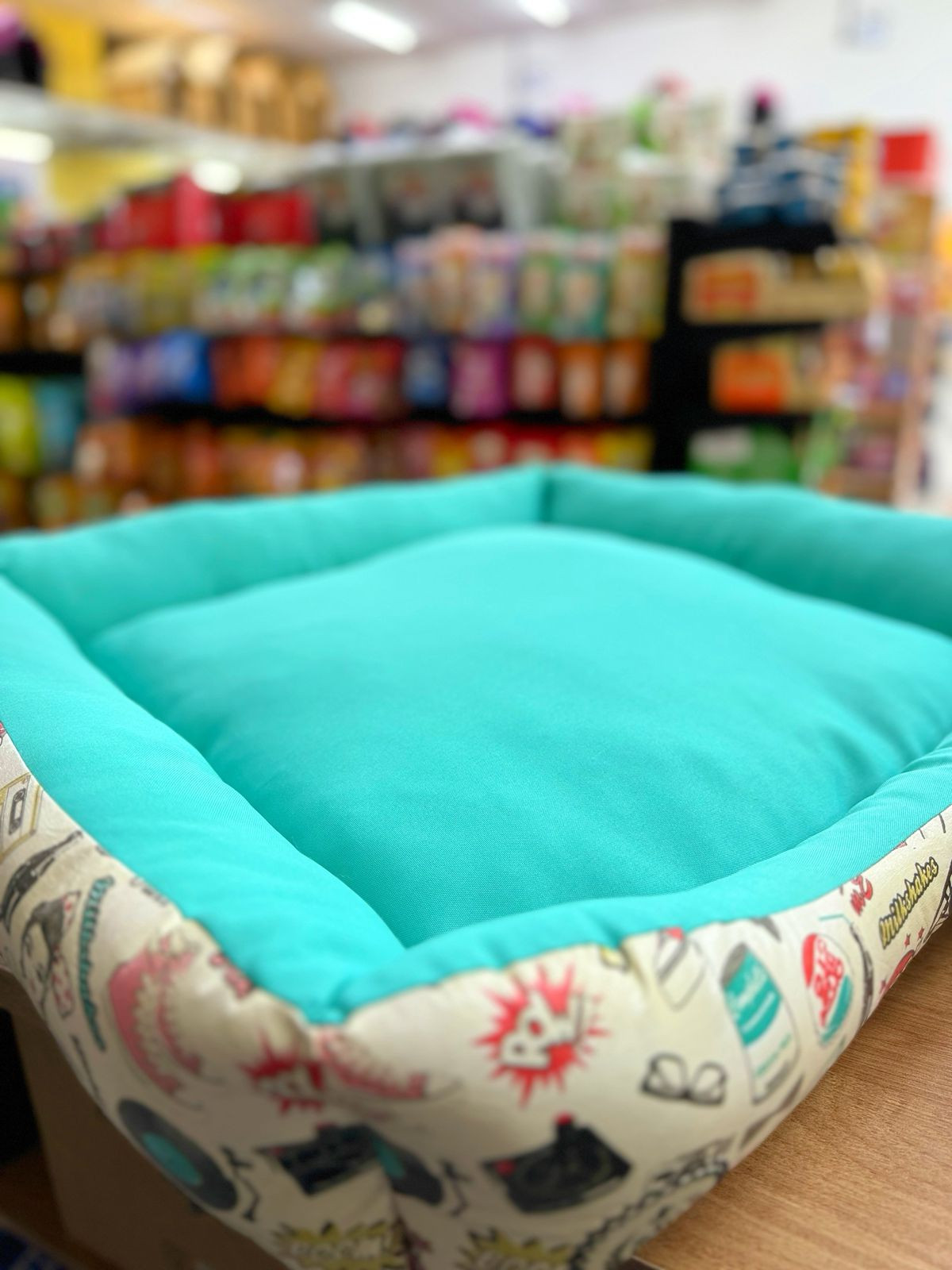 Cama Safira Vintage Azul G