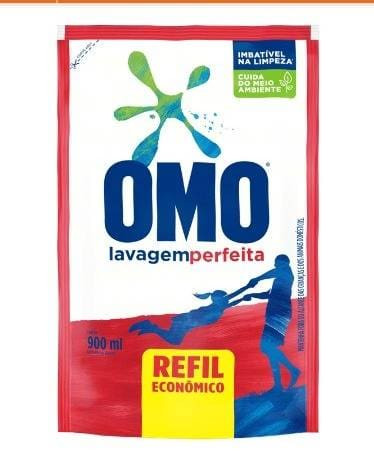 Sabão Líquido Lavagem Perfeita Omo 900ml