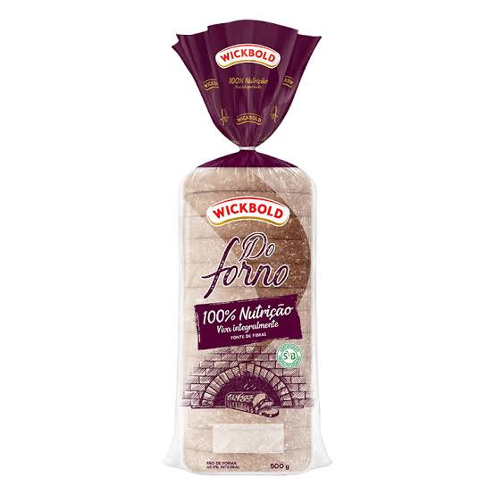 Pao de forno Wickbold 100% integral 