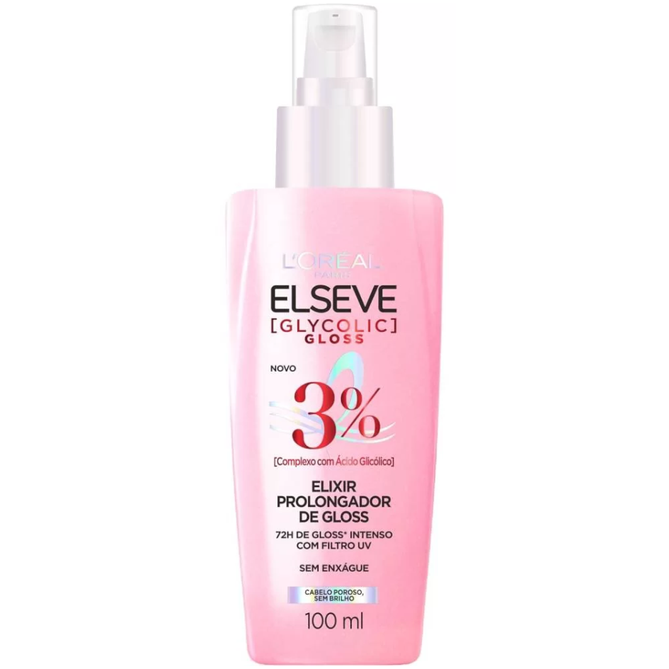 SERUM OLEO CAPILAR ELSEVE GLYCOLIC GLOSS 100ML