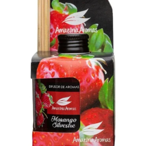 DIFUSOR AMAZONIA AROMAS 270ML MORANGO COM CHAMPAGNE