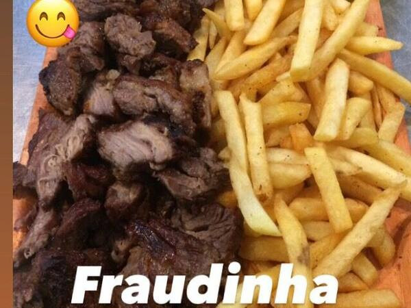 Fraldinha com Fritas