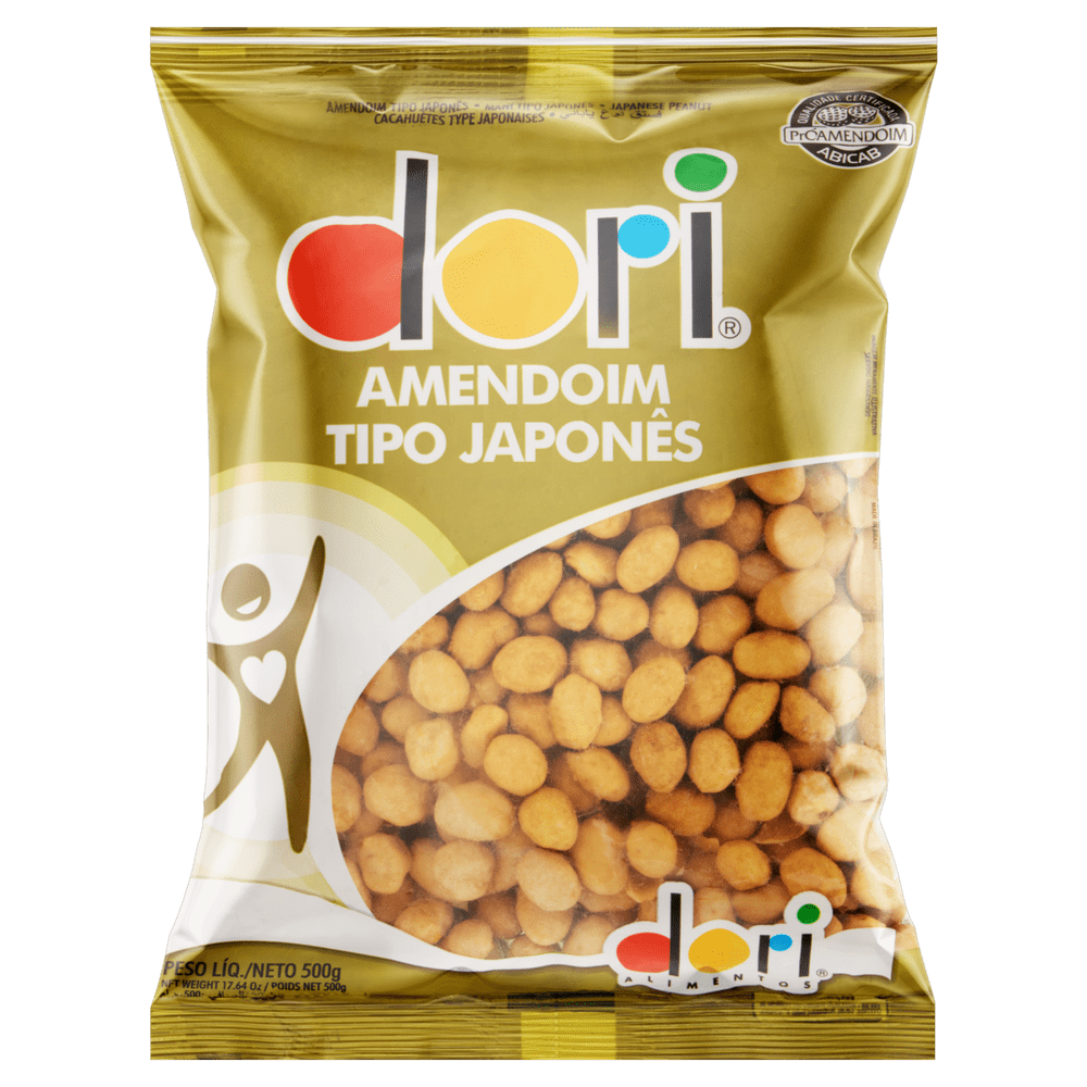 AMENDOIM TIPO JAPONES DORI 500G