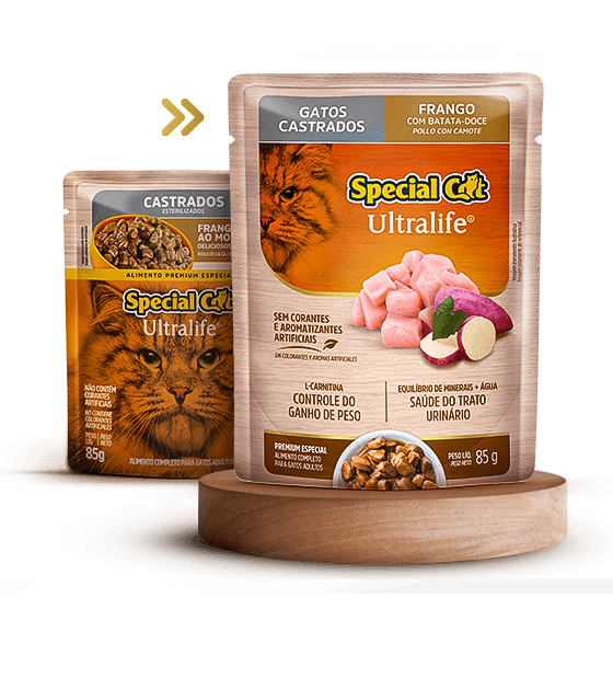 Sache Special Cat Castrado Frango 85g