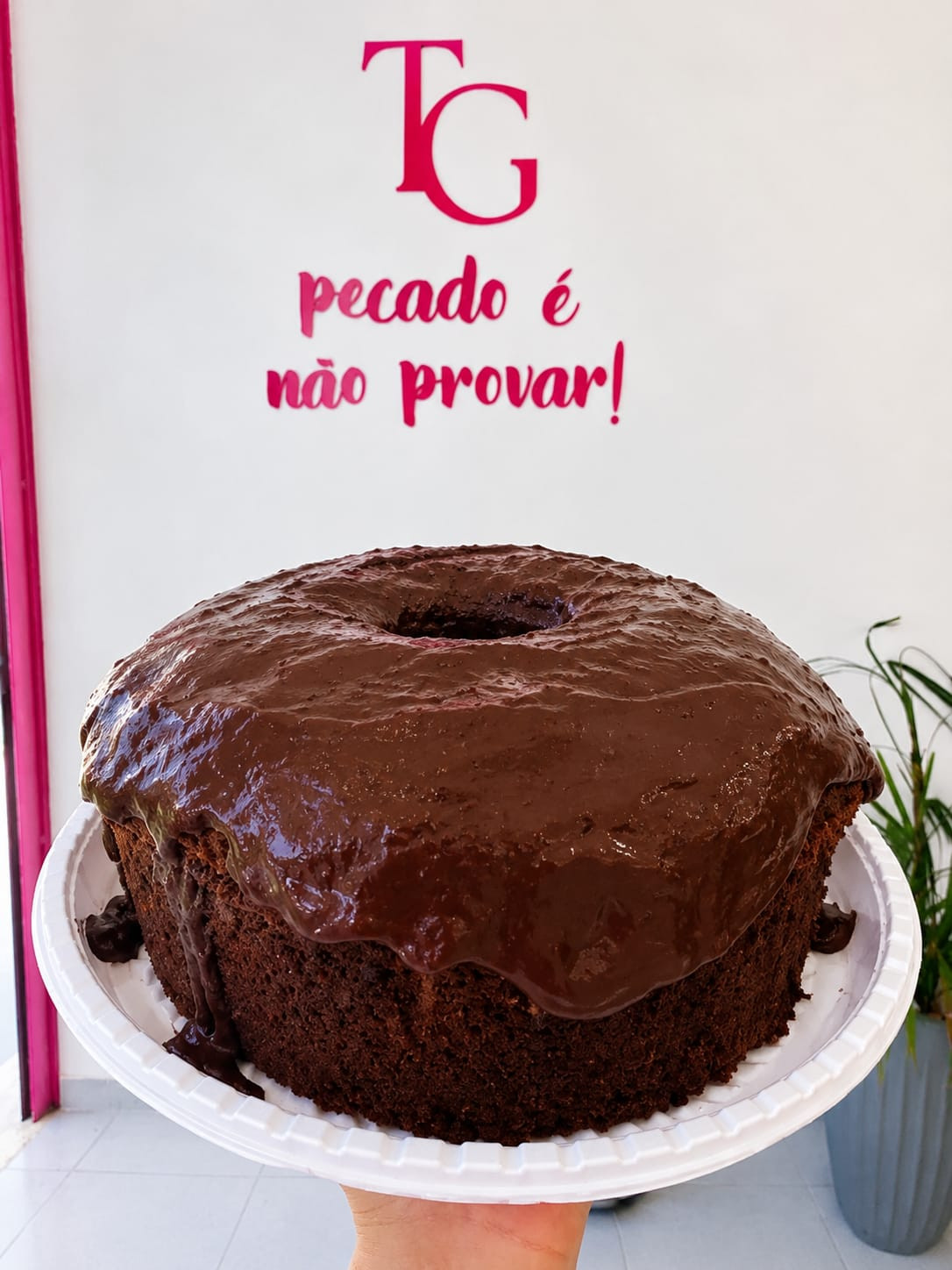 BOLO DE CHOCOLATE 1KG