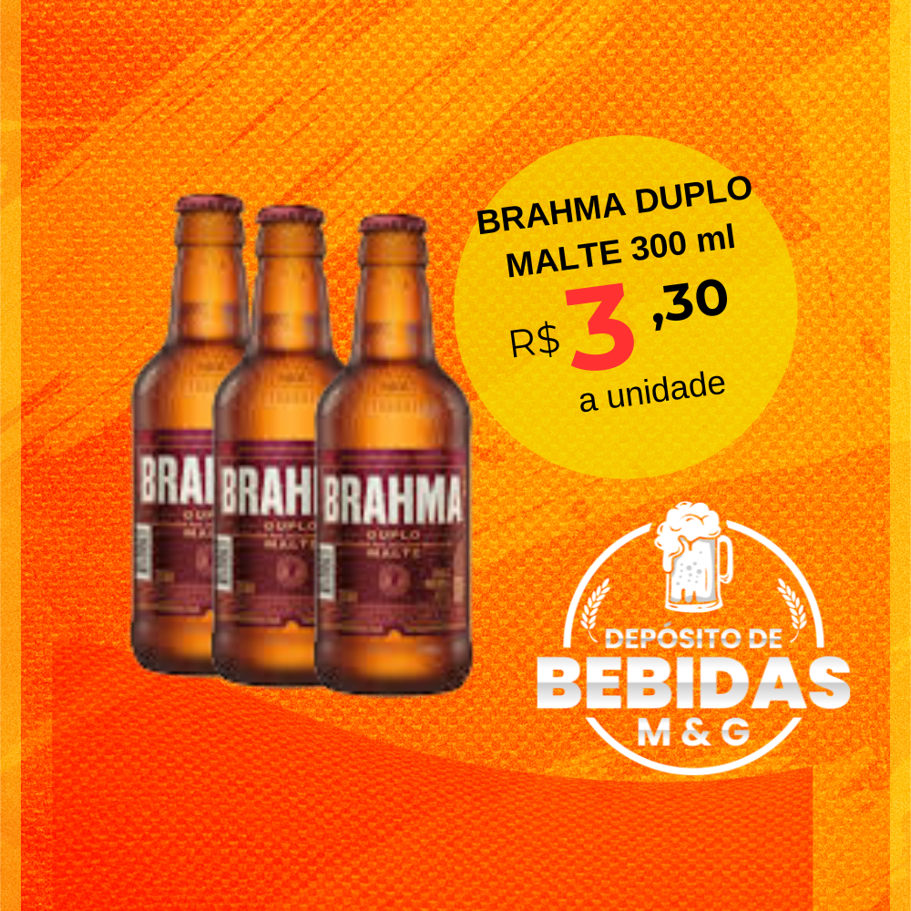BRAHMA DUPLO MALTE RETORNAVEL 300