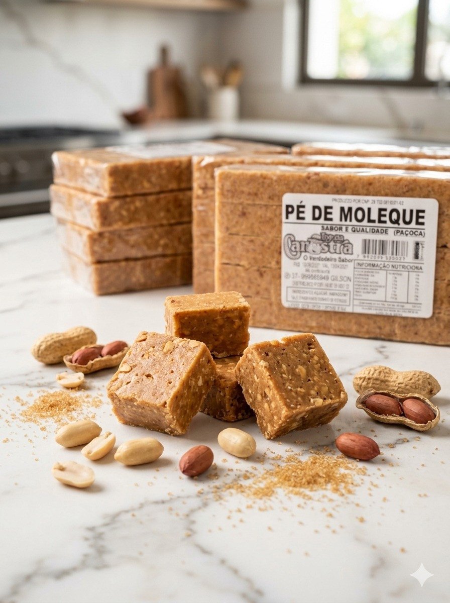 PÉ DE MOLEQUE C/ 20 UNI