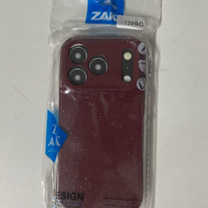 CAPA VINHO C GLITTER IPHONE 17 PRO ZAK