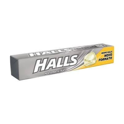 Drops Halls Menta Prata 27.5g Un