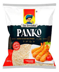 FARINHA FLOCADA PARA EMPANAR PANKO 200G FARINHA DE ROSCA
