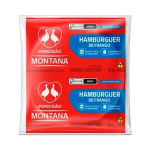 HAMBURGUER DE FRANGO PERDIGAO UNIDADE 56G