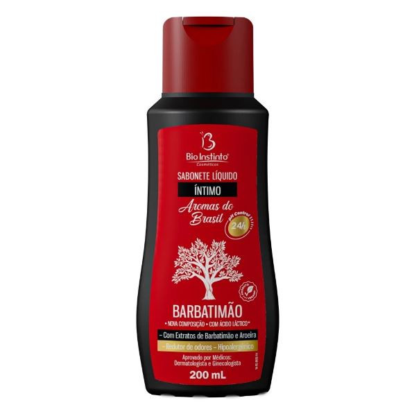 SABONETE INTIMO BARBATIMAO 200ML BIO INSTINTO