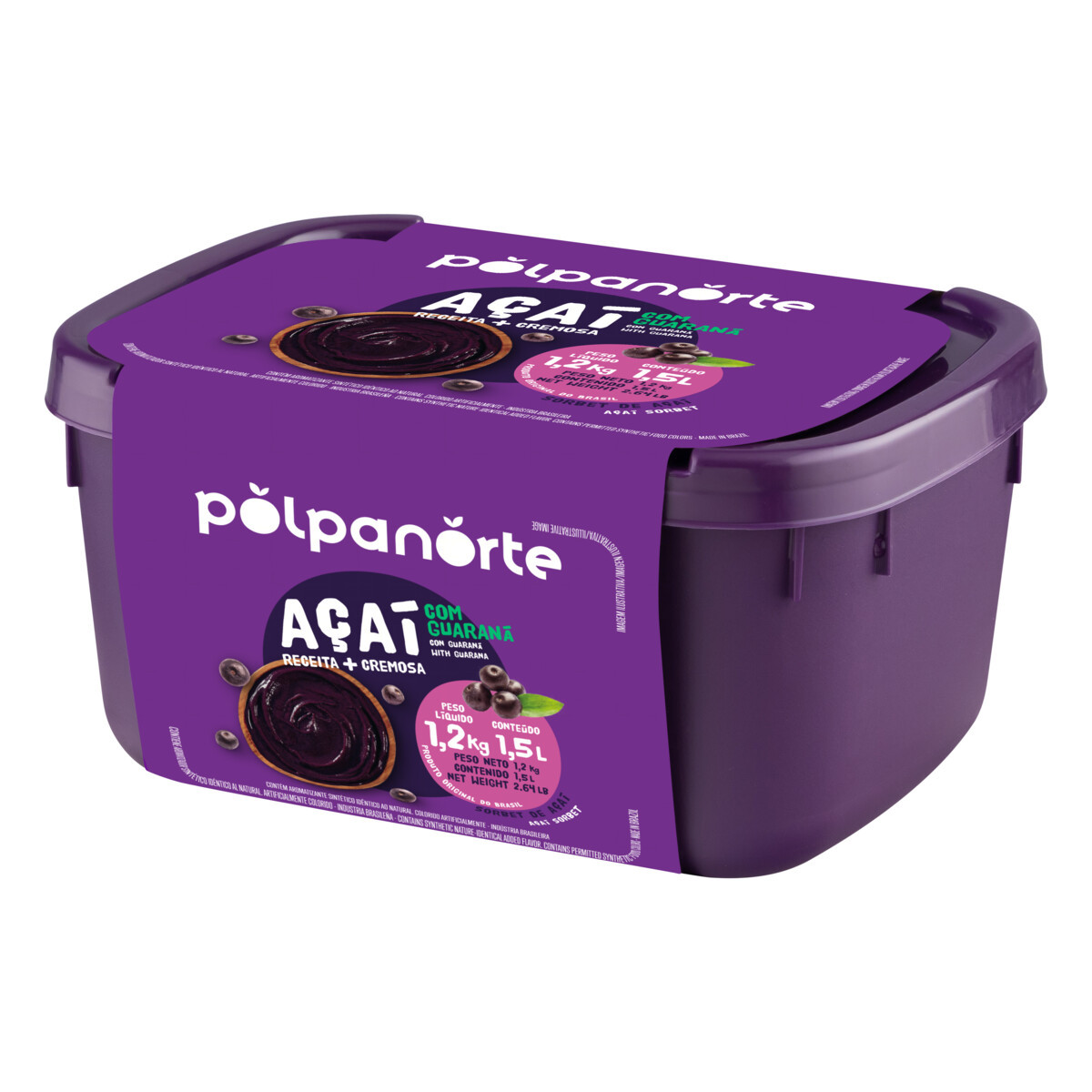 Açaí Polpanorte 1kg