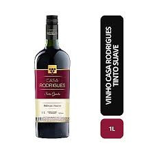 Vinho Tinto Suave (Casa Rodrigues) 1L